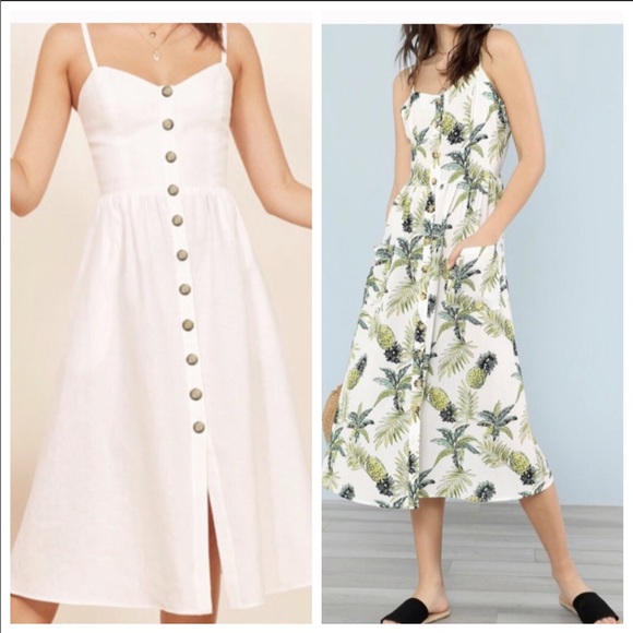 Dresses & Skirts - Pineapple Button dress